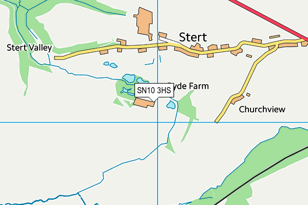 SN10 3HS map - OS VectorMap District (Ordnance Survey) SN10 3HS map - OS VectorMap District (Ordnance Survey)