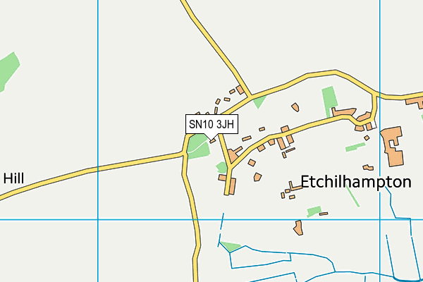 SN10 3JH map - OS VectorMap District (Ordnance Survey) SN10 3JH map - OS VectorMap District (Ordnance Survey)