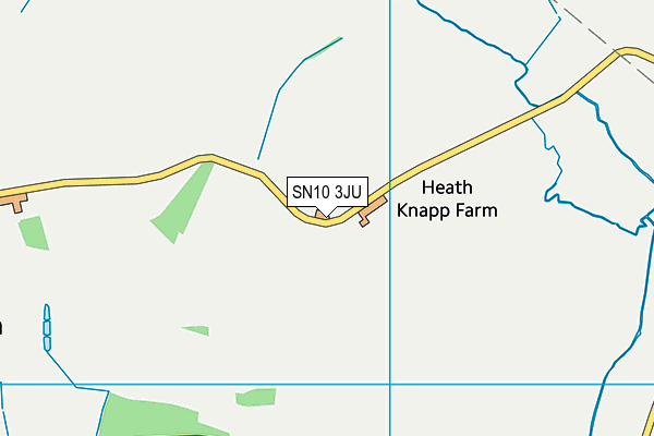 SN10 3JU map - OS VectorMap District (Ordnance Survey)