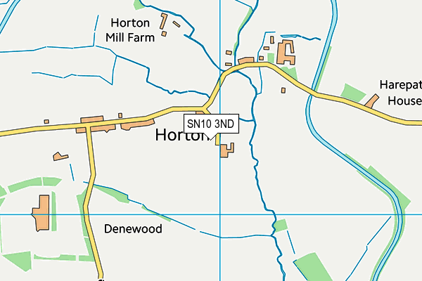 SN10 3ND map - OS VectorMap District (Ordnance Survey) SN10 3ND map - OS VectorMap District (Ordnance Survey)
