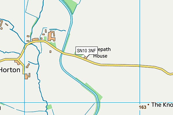 SN10 3NF map - OS VectorMap District (Ordnance Survey) SN10 3NF map - OS VectorMap District (Ordnance Survey)