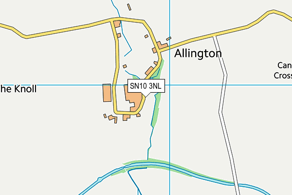 SN10 3NL map - OS VectorMap District (Ordnance Survey) SN10 3NL map - OS VectorMap District (Ordnance Survey)