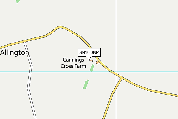 SN10 3NP map - OS VectorMap District (Ordnance Survey)