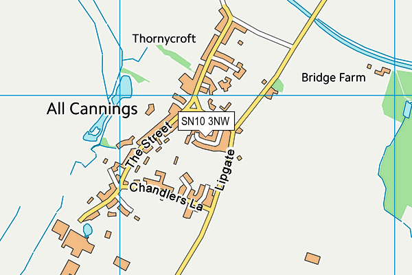SN10 3NW map - OS VectorMap District (Ordnance Survey) SN10 3NW map - OS VectorMap District (Ordnance Survey)