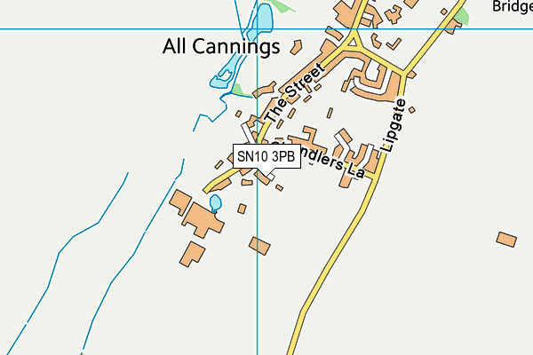 SN10 3PB map - OS VectorMap District (Ordnance Survey) SN10 3PB map - OS VectorMap District (Ordnance Survey)