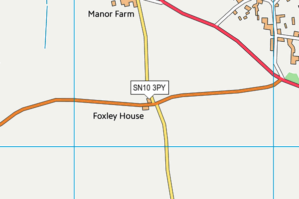 SN10 3PY map - OS VectorMap District (Ordnance Survey) SN10 3PY map - OS VectorMap District (Ordnance Survey)