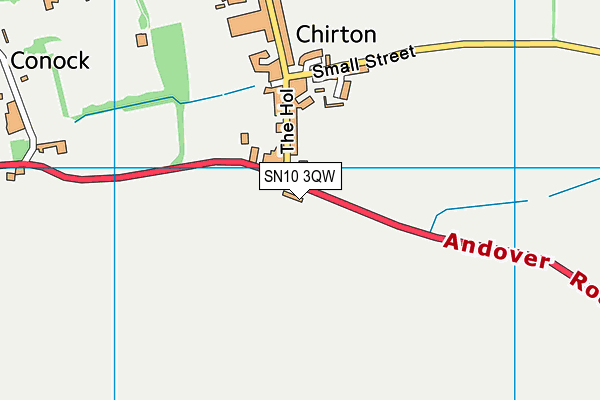 SN10 3QW map - OS VectorMap District (Ordnance Survey) SN10 3QW map - OS VectorMap District (Ordnance Survey)