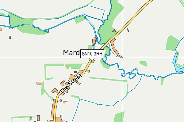 SN10 3RH map - OS VectorMap District (Ordnance Survey) SN10 3RH map - OS VectorMap District (Ordnance Survey)