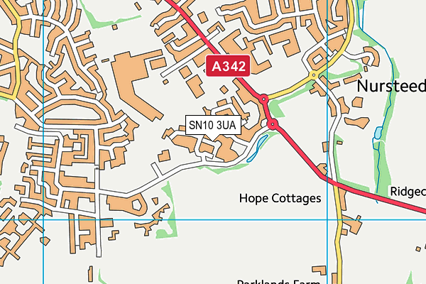 SN10 3UA map - OS VectorMap District (Ordnance Survey) SN10 3UA map - OS VectorMap District (Ordnance Survey)