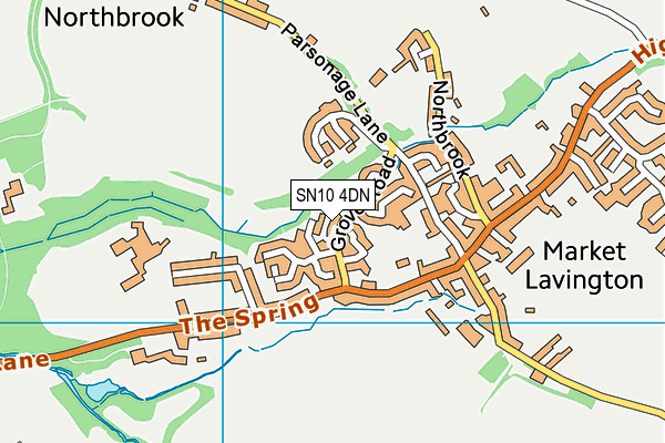 SN10 4DN map - OS VectorMap District (Ordnance Survey) SN10 4DN map - OS VectorMap District (Ordnance Survey)