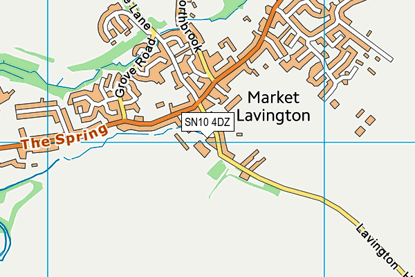 SN10 4DZ map - OS VectorMap District (Ordnance Survey) SN10 4DZ map - OS VectorMap District (Ordnance Survey)