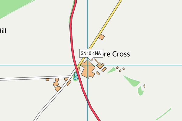 SN10 4NA map - OS VectorMap District (Ordnance Survey) SN10 4NA map - OS VectorMap District (Ordnance Survey)