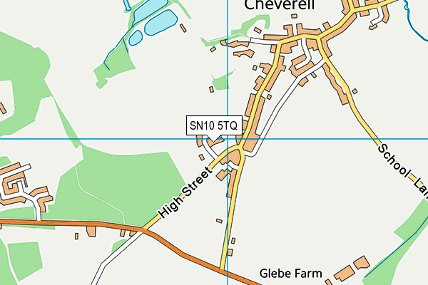 SN10 5TQ map - OS VectorMap District (Ordnance Survey)