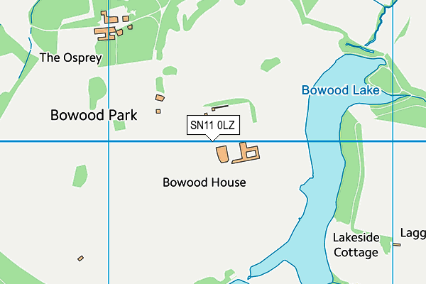 SN11 0LZ map - OS VectorMap District (Ordnance Survey) SN11 0LZ map - OS VectorMap District (Ordnance Survey)
