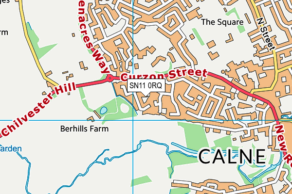 SN11 0RQ map - OS VectorMap District (Ordnance Survey) SN11 0RQ map - OS VectorMap District (Ordnance Survey)