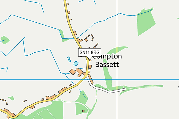 SN11 8RG map - OS VectorMap District (Ordnance Survey) SN11 8RG map - OS VectorMap District (Ordnance Survey)
