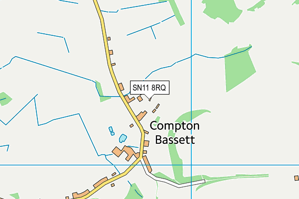 SN11 8RQ map - OS VectorMap District (Ordnance Survey) SN11 8RQ map - OS VectorMap District (Ordnance Survey)