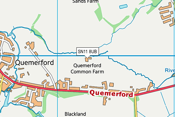 SN11 8UB map - OS VectorMap District (Ordnance Survey) SN11 8UB map - OS VectorMap District (Ordnance Survey)