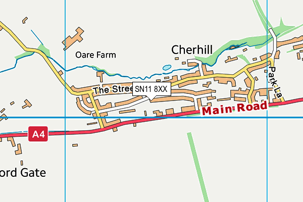 SN11 8XX map - OS VectorMap District (Ordnance Survey) SN11 8XX map - OS VectorMap District (Ordnance Survey)