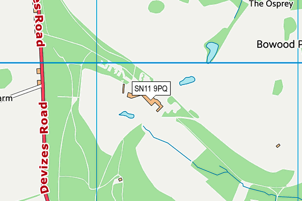 SN11 9PQ map - OS VectorMap District (Ordnance Survey) SN11 9PQ map - OS VectorMap District (Ordnance Survey)