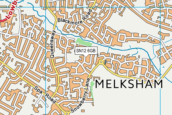 SN12 6GB map - OS VectorMap District (Ordnance Survey) SN12 6GB map - OS VectorMap District (Ordnance Survey)