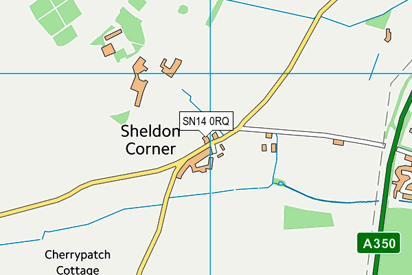 SN14 0RQ map - OS VectorMap District (Ordnance Survey) SN14 0RQ map - OS VectorMap District (Ordnance Survey)