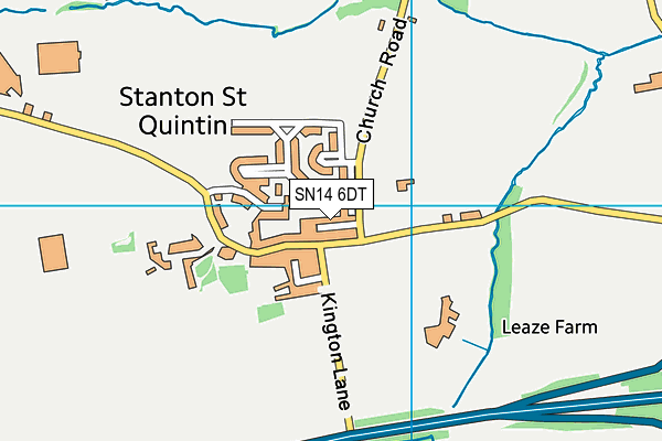 SN14 6DT map - OS VectorMap District (Ordnance Survey) SN14 6DT map - OS VectorMap District (Ordnance Survey)