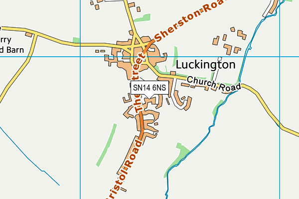 SN14 6NS map - OS VectorMap District (Ordnance Survey) SN14 6NS map - OS VectorMap District (Ordnance Survey)