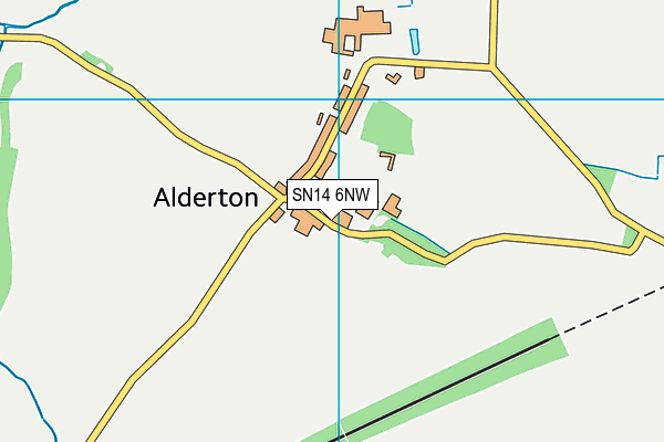 SN14 6NW map - OS VectorMap District (Ordnance Survey) SN14 6NW map - OS VectorMap District (Ordnance Survey)