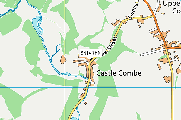 SN14 7HN map - OS VectorMap District (Ordnance Survey) SN14 7HN map - OS VectorMap District (Ordnance Survey)