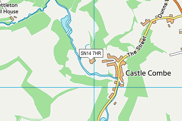 SN14 7HR map - OS VectorMap District (Ordnance Survey) SN14 7HR map - OS VectorMap District (Ordnance Survey)