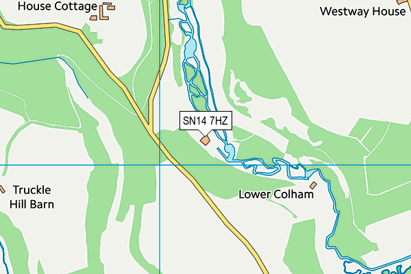 SN14 7HZ map - OS VectorMap District (Ordnance Survey) SN14 7HZ map - OS VectorMap District (Ordnance Survey)