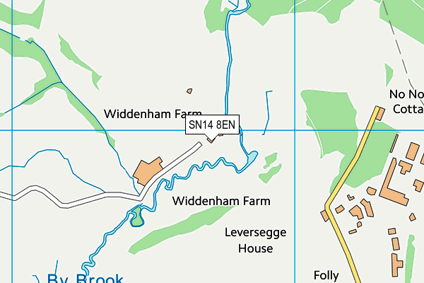SN14 8EN map - OS VectorMap District (Ordnance Survey) SN14 8EN map - OS VectorMap District (Ordnance Survey)