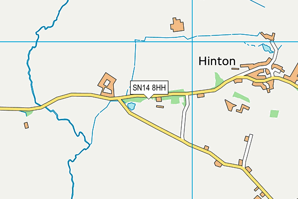 SN14 8HH map - OS VectorMap District (Ordnance Survey) SN14 8HH map - OS VectorMap District (Ordnance Survey)