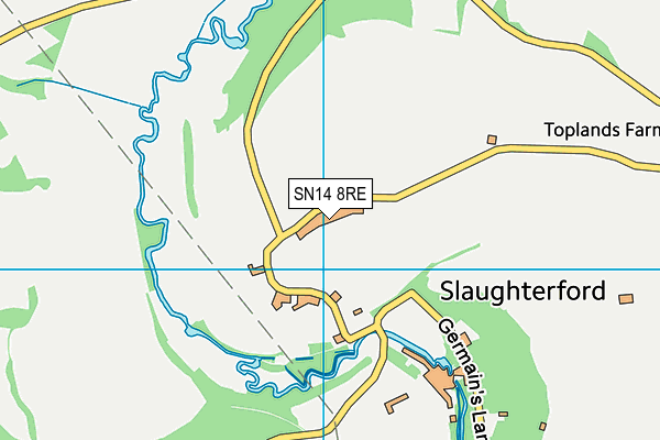 SN14 8RE map - OS VectorMap District (Ordnance Survey) SN14 8RE map - OS VectorMap District (Ordnance Survey)