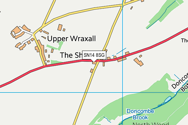 SN14 8SG map - OS VectorMap District (Ordnance Survey) SN14 8SG map - OS VectorMap District (Ordnance Survey)