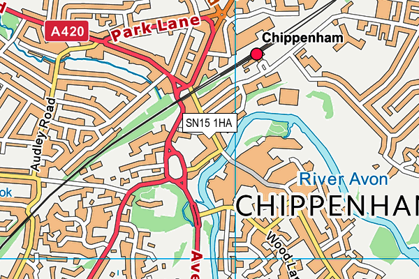 SN15 1HA map - OS VectorMap District (Ordnance Survey) SN15 1HA map - OS VectorMap District (Ordnance Survey)