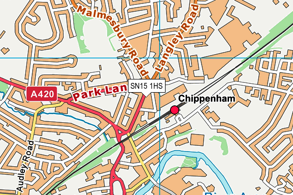 SN15 1HS map - OS VectorMap District (Ordnance Survey) SN15 1HS map - OS VectorMap District (Ordnance Survey)