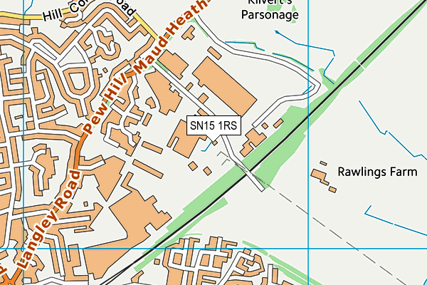 SN15 1RS map - OS VectorMap District (Ordnance Survey) SN15 1RS map - OS VectorMap District (Ordnance Survey)