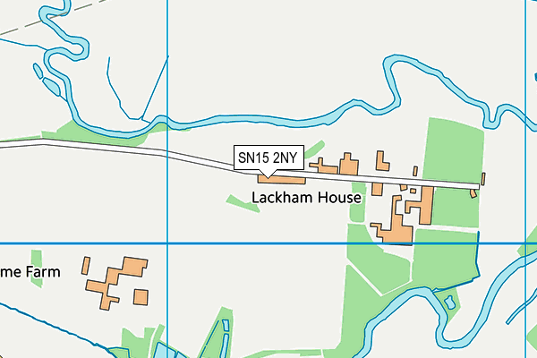 SN15 2NY map - OS VectorMap District (Ordnance Survey) SN15 2NY map - OS VectorMap District (Ordnance Survey)
