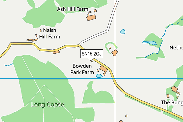 SN15 2QJ map - OS VectorMap District (Ordnance Survey) SN15 2QJ map - OS VectorMap District (Ordnance Survey)