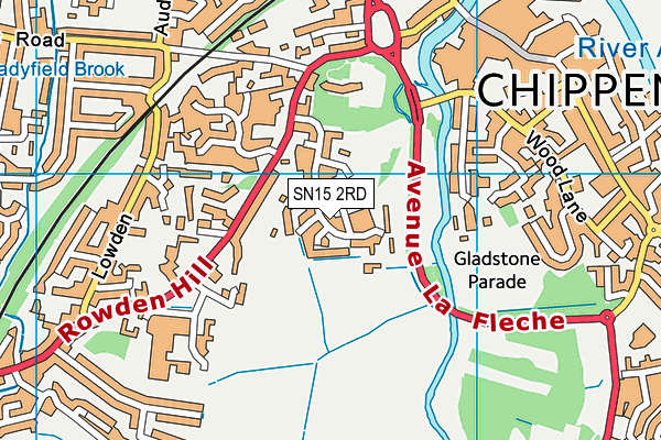 SN15 2RD map - OS VectorMap District (Ordnance Survey) SN15 2RD map - OS VectorMap District (Ordnance Survey)