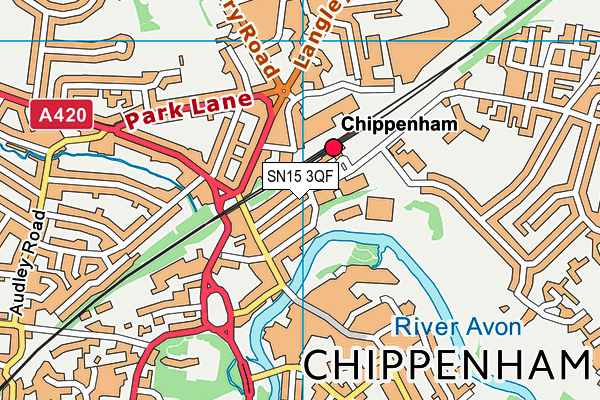SN15 3QF map - OS VectorMap District (Ordnance Survey) SN15 3QF map - OS VectorMap District (Ordnance Survey)