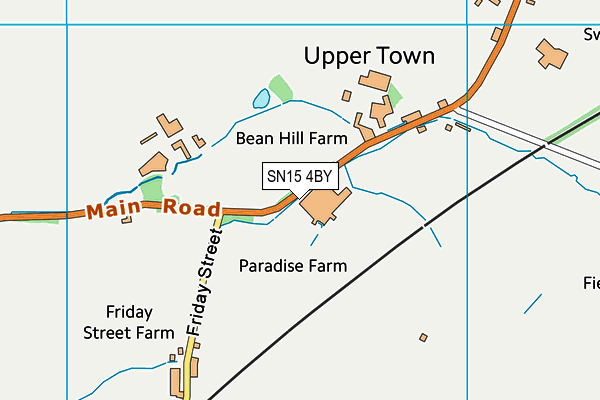 SN15 4BY map - OS VectorMap District (Ordnance Survey) SN15 4BY map - OS VectorMap District (Ordnance Survey)