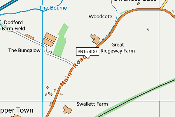 SN15 4DG map - OS VectorMap District (Ordnance Survey) SN15 4DG map - OS VectorMap District (Ordnance Survey)