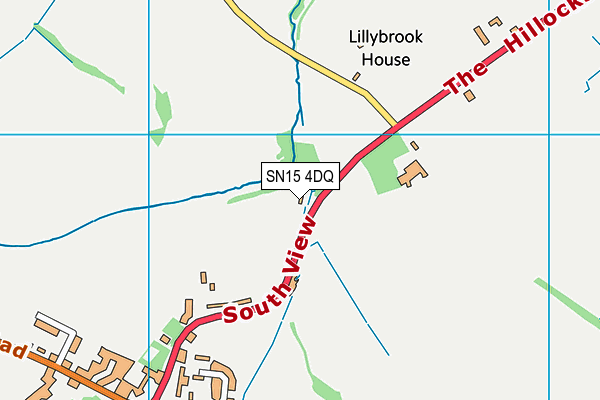 SN15 4DQ map - OS VectorMap District (Ordnance Survey) SN15 4DQ map - OS VectorMap District (Ordnance Survey)