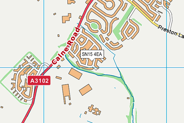 SN15 4EA map - OS VectorMap District (Ordnance Survey) SN15 4EA map - OS VectorMap District (Ordnance Survey)