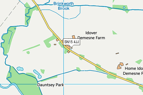 SN15 4JJ map - OS VectorMap District (Ordnance Survey) SN15 4JJ map - OS VectorMap District (Ordnance Survey)