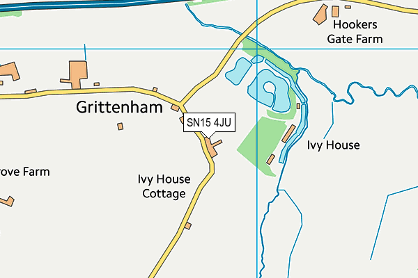 SN15 4JU map - OS VectorMap District (Ordnance Survey) SN15 4JU map - OS VectorMap District (Ordnance Survey)