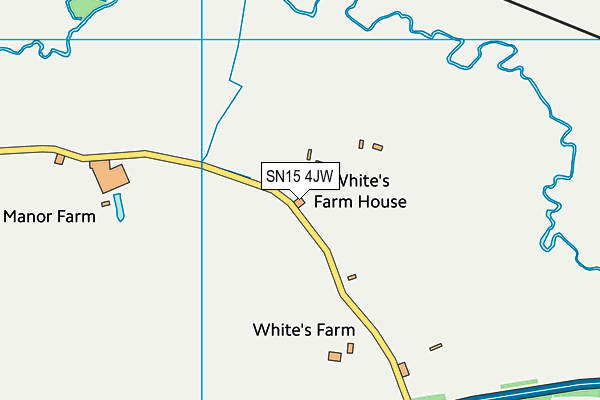 SN15 4JW map - OS VectorMap District (Ordnance Survey) SN15 4JW map - OS VectorMap District (Ordnance Survey)